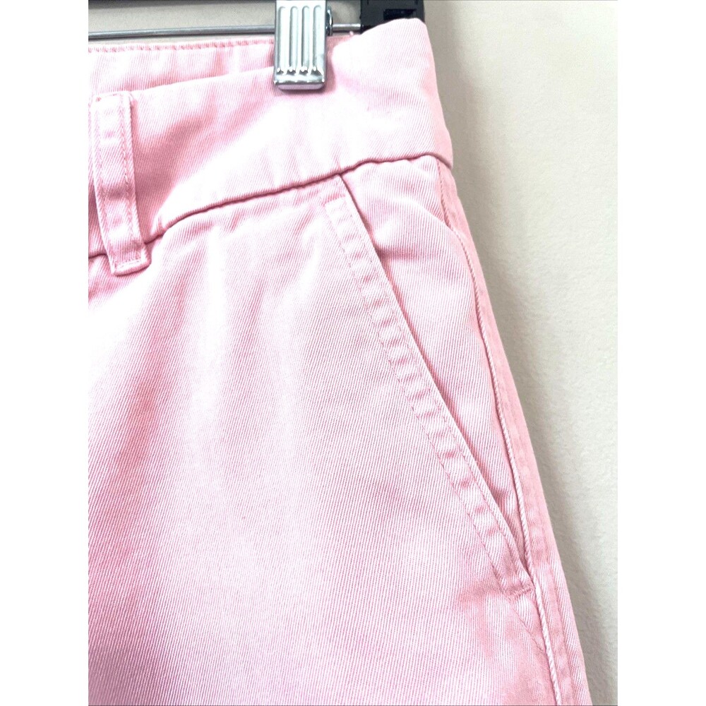 Vineyard Vines Pants Sz 0 Pink Cotton Stretch Flat Front Chinos - Picture 4 of 6